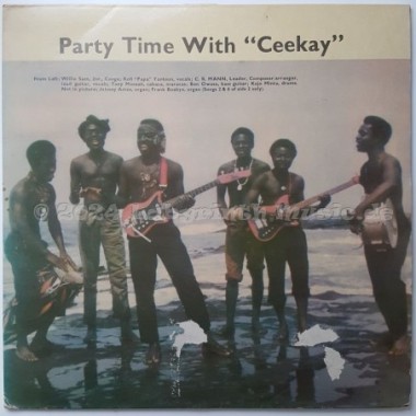 C.K. Mann & His Carousel '7' - Party Time With "Ceekay" • 12" Vinyl LP • EX - Labyrinth Music