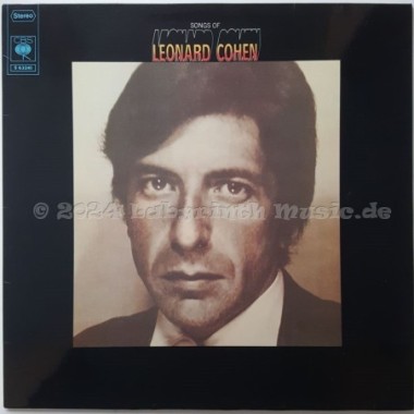 Leonard Cohen - Songs Of Leonard Cohen • 12" Vinyl LP - Labyrinth Music
