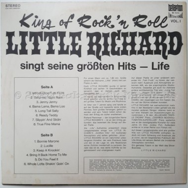 Little Richard - Singt Seine Größten Hits - Life • 12" Vinyl LP - Labyrinth Music