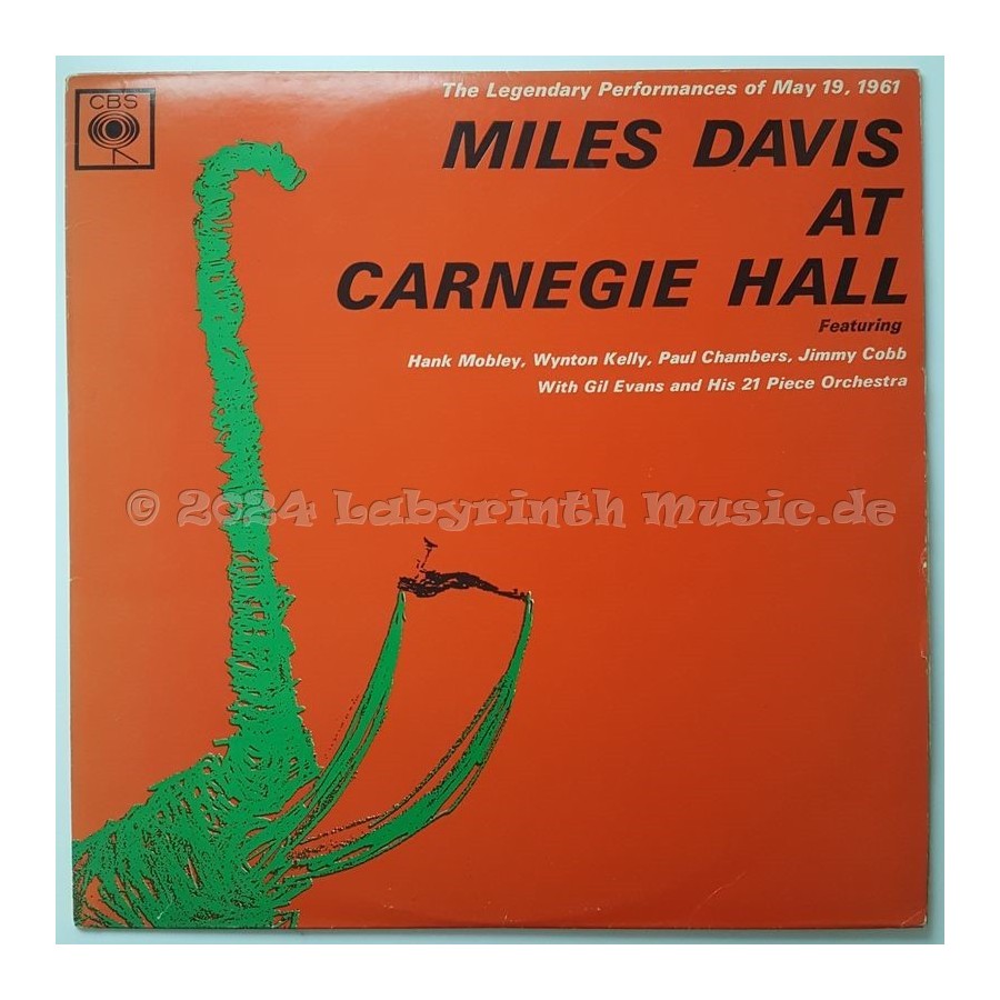 Miles Davis - Miles Davis At Carnegie Hall • 12" Vinyl LP • EX - Labyrinth Music