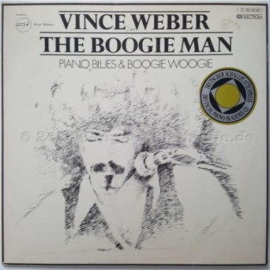 Vince Weber - The Boogie Man (Piano Blues & Boogie Woogie) • 12" Vinyl LP • EX - Labyrinth Music