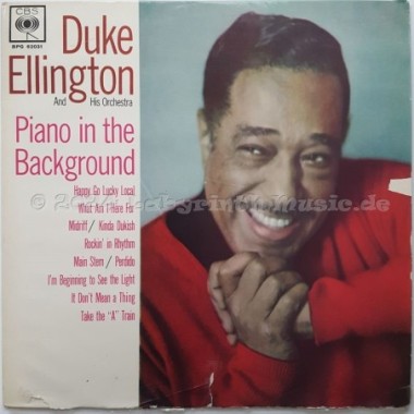 Duke Ellington And His Orchestra - Piano In The Background • 12" Vinyl LP - Labyrinth Music