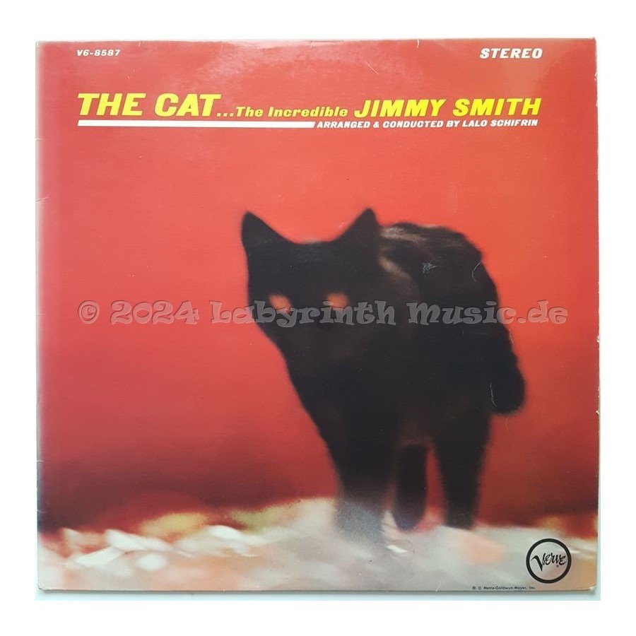 The Incredible Jimmy Smith - The Cat • 12" Vinyl LP • EX - Labyrinth Music
