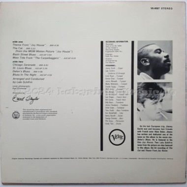 The Incredible Jimmy Smith - The Cat • 12" Vinyl LP • EX - Labyrinth Music