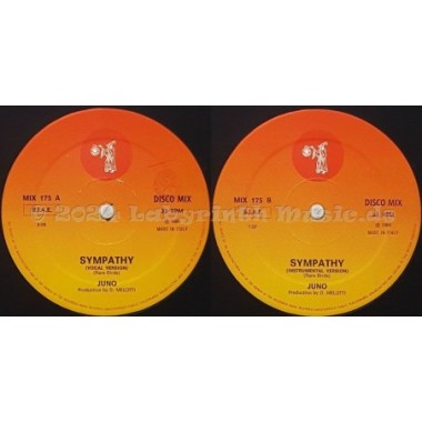 Juno - Sympathy • 12" Vinyl Maxi • NM - Labyrinth Music