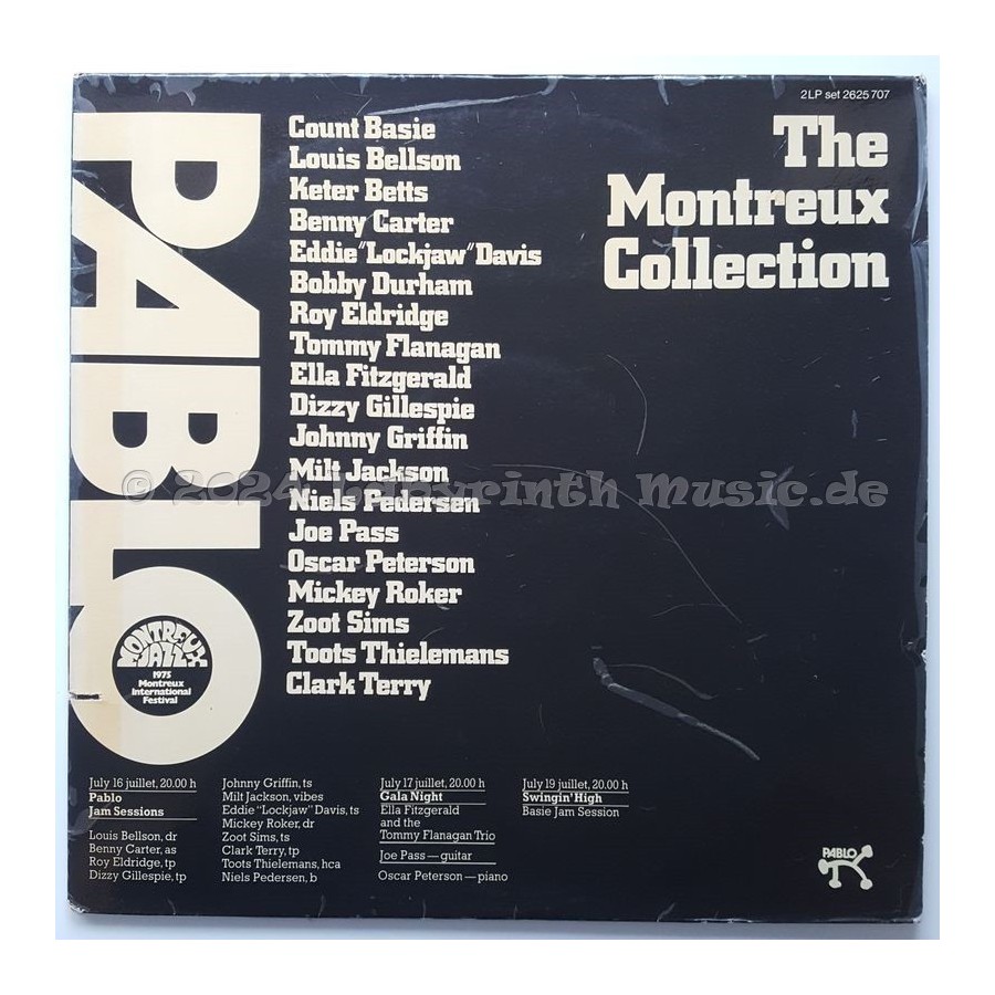 Various - The Montreux Collection • 12" Vinyl LP - Labyrinth Music