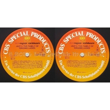 Various - Jazz 3 • The Family Of Singing Ladies • 12" Vinyl LP • EX - Labyrinth Music