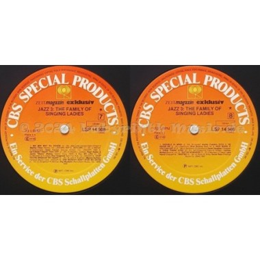 Various - Jazz 3 • The Family Of Singing Ladies • 12" Vinyl LP • EX - Labyrinth Music