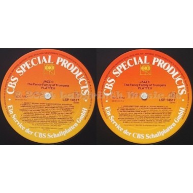 Various - Jazz 4 • The Fancy Family Of Trumpets • 12" Vinyl LP • NM - Labyrinth Music