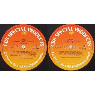 Various - Jazz 4 • The Fancy Family Of Trumpets • 12" Vinyl LP • NM - Labyrinth Music