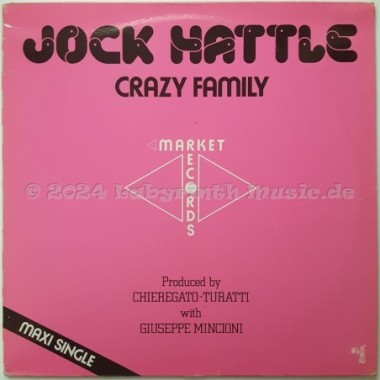 Jock Hattle - Crazy Family • 12" Vinyl Maxi • EX - Labyrinth Music