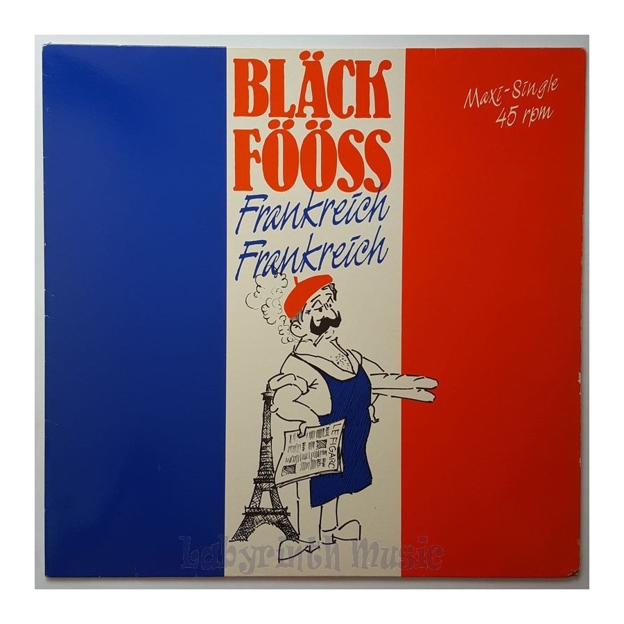 De Bläck Fööss - Frankreich, Frankreich • 12" Vinyl Maxi - Labyrinth Music