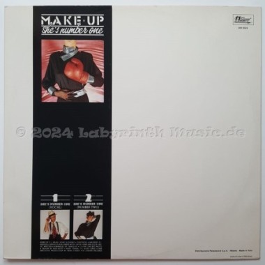 Make Up - She's Number One • 12" Vinyl Maxi • EX - Labyrinth Music
