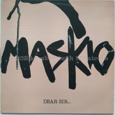 Maskio - Dear Sir … • 12" Vinyl Maxi - Labyrinth Music