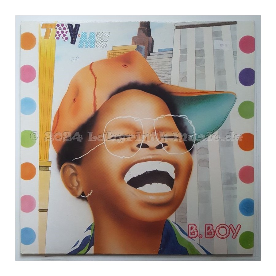 B. Boy - Try Me • 12" Vinyl Maxi • NM - Labyrinth Music