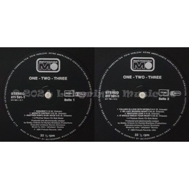 Bobby Orlando - One•Two•Three • 12" Vinyl LP - Labyrinth Music