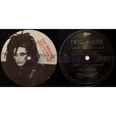 Dead Or Alive - Misty Circles • 12" Vinyl Maxi - Labyrinth Music