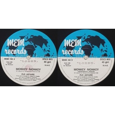Flo Astaire - Monkey Monkey • 12" Vinyl Maxi • NM - Labyrinth Music