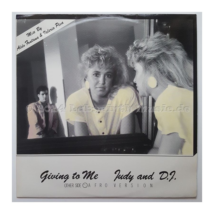 Judy And D.J. - Giving To Me • 12" Vinyl Maxi • EX - Labyrinth Music