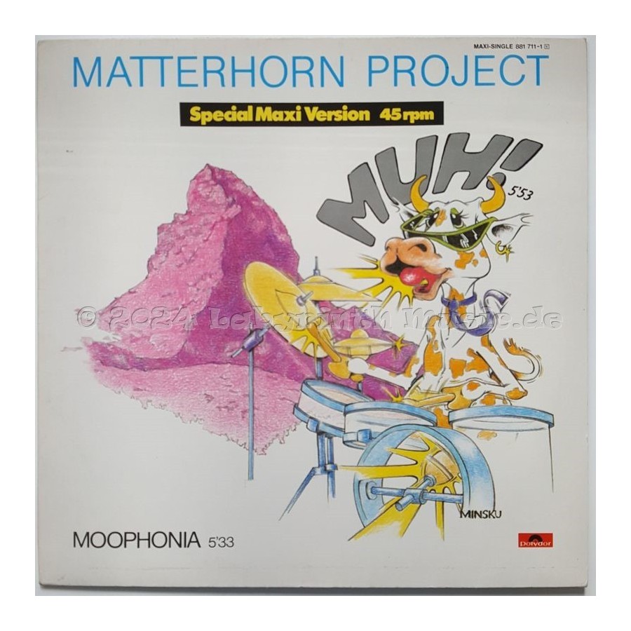 Matterhorn Project - Muh! • 12" Vinyl Maxi • NM - Labyrinth Music