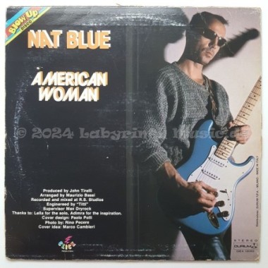 Nat Blue - American Woman • 12" Vinyl Maxi - Labyrinth Music