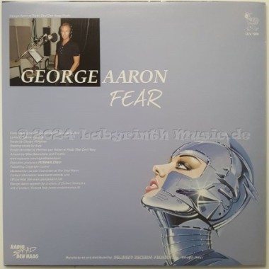 George Aaron - Fear • 12" Vinyl Maxi • MINT - Labyrinth Music