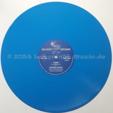 George Aaron - Fear • 12" Vinyl Maxi • MINT - Labyrinth Music