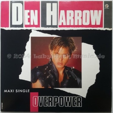 Den Harrow - Overpower • 12" Vinyl Maxi • NM - Labyrinth Music