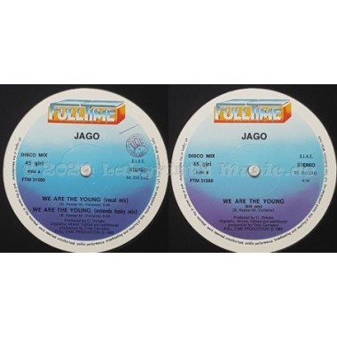 Jago - We Are The Young • 12" Vinyl Maxi • EX - Labyrinth Music