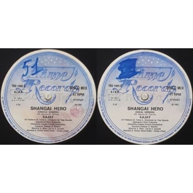 Kajay - Shangai Hero • 12" Vinyl Maxi - Labyrinth Music