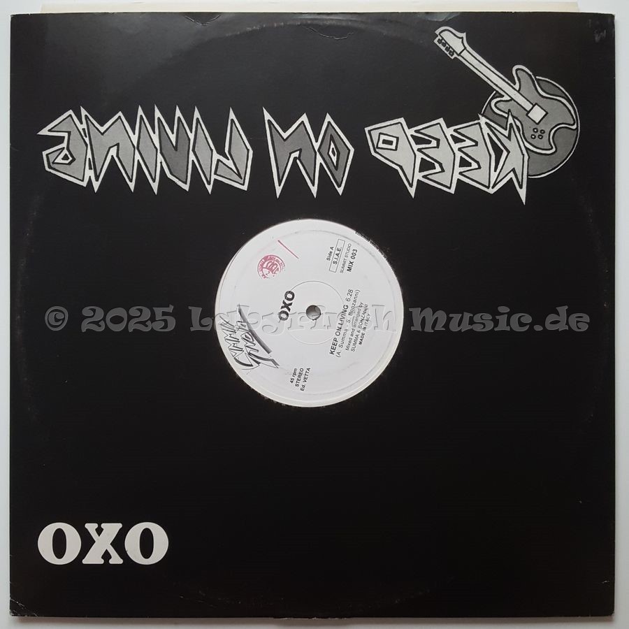 Oxo - Keep On Living • 12" Vinyl Maxi • NM - Labyrinth Music