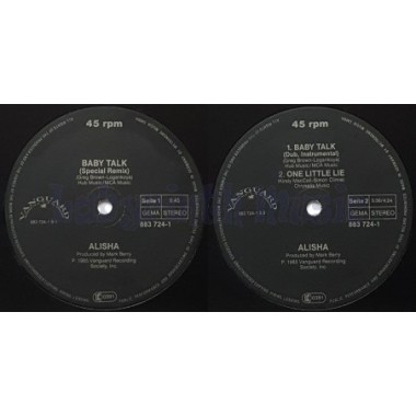 Alisha - Baby Talk • 12" Vinyl Maxi - Labyrinth Music