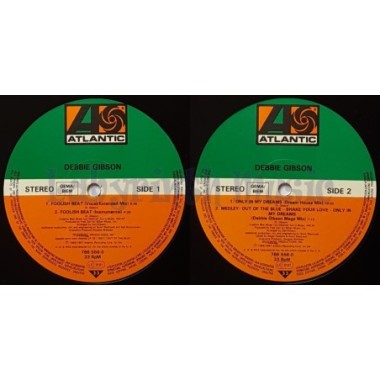 Debbie Gibson - Foolish Beat • 12" Vinyl Maxi • EX - Labyrinth Music