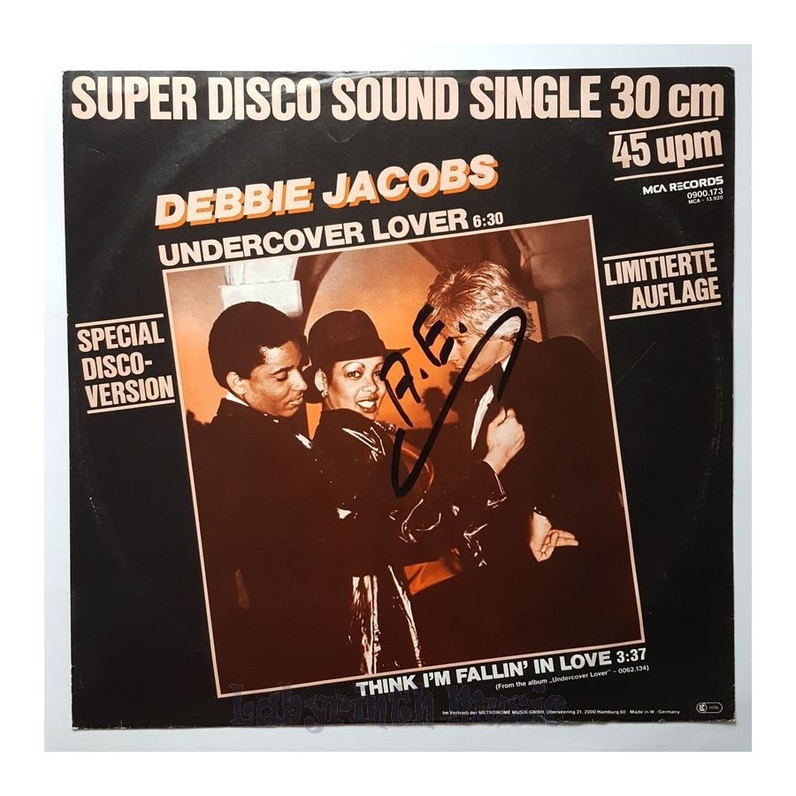Debbie Jacobs - Undercover Lover • 12" Vinyl Maxi - Labyrinth Music