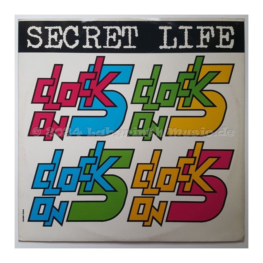 Clock On 5 - Secret Life • 12" Vinyl Maxi • EX - Labyrinth Music