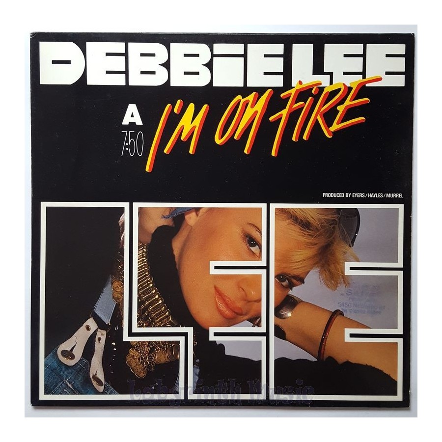 Debbie Lee - I'm On Fire • 12" Vinyl Maxi • EX - Labyrinth Music