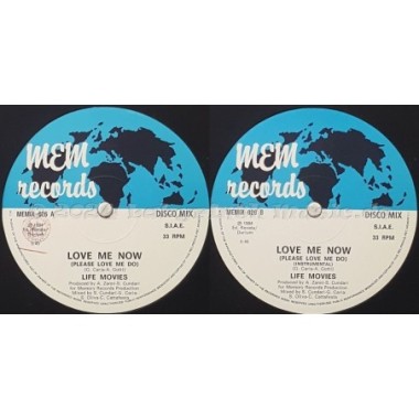 Live Movies - Love Me Now (Please Love Me Do) • 12" Vinyl Maxi - Labyrinth Music