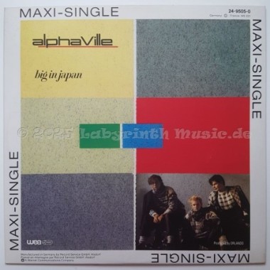 Alphaville - Big In Japan • 12" Vinyl Maxi • NM - Labyrinth Music
