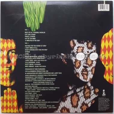 Bourgeois Tagg - Yoyo • 12" Vinyl LP • MINT - Labyrinth Music