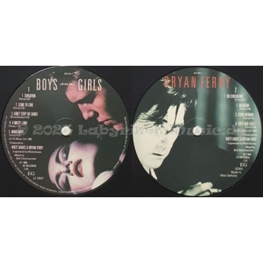 Bryan Ferry - Boys And Girls • 12" Vinyl LP • EX - Labyrinth Music