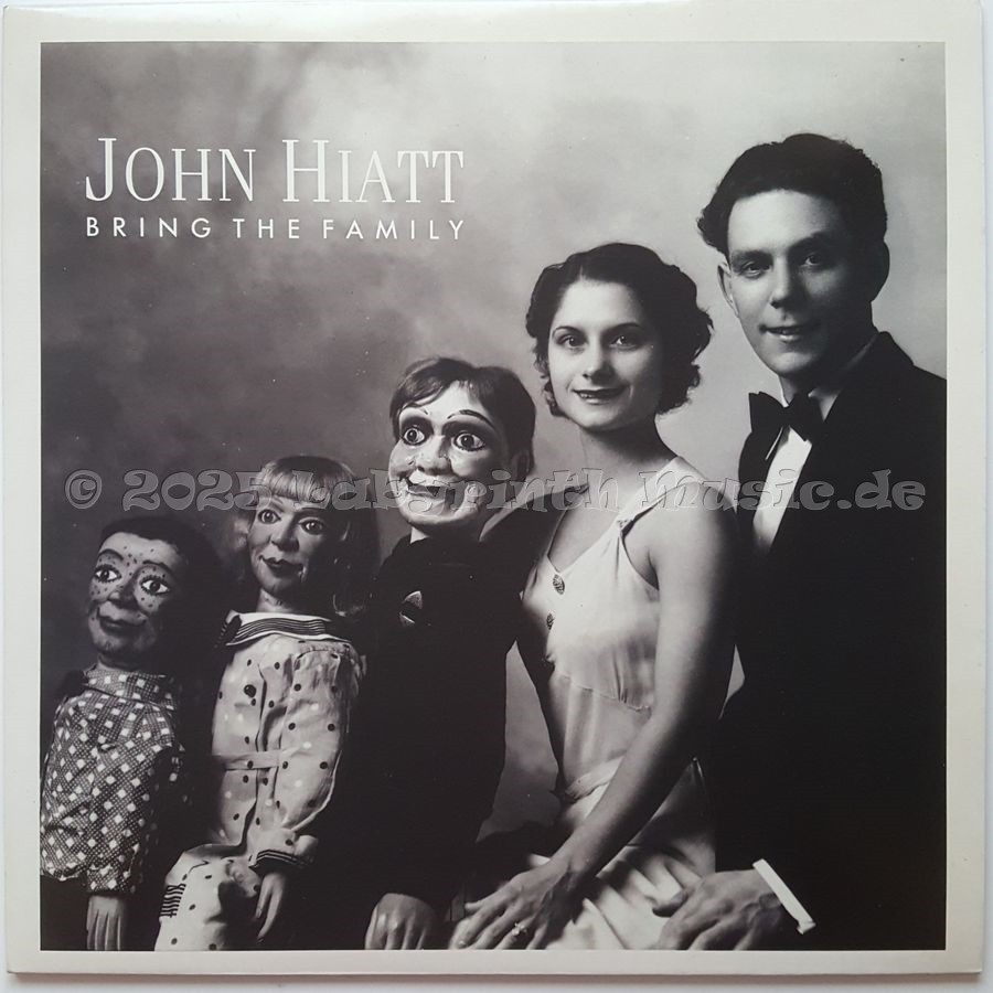 John Hiatt - Bring The Family • 12" Vinyl LP • MINT - Labyrinth Music