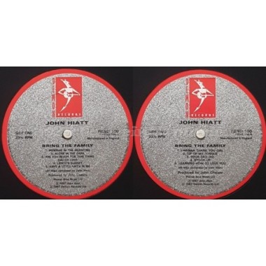 John Hiatt - Bring The Family • 12" Vinyl LP • MINT - Labyrinth Music