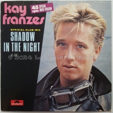 Kay Franzes - Shadow In The Night • Special Club Mix • 12" Vinyl Maxi • EX - Labyrinth Music