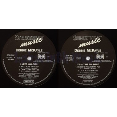 Debbie McKayle - I Need Yo' Lovin • 12" Vinyl Maxi • EX - Labyrinth Music