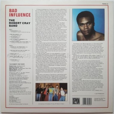 The Robert Cray Band - Bad Influence • 12" Vinyl LP • MINT - Labyrinth Music