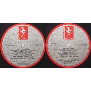 The Robert Cray Band - Bad Influence • 12" Vinyl LP • MINT - Labyrinth Music