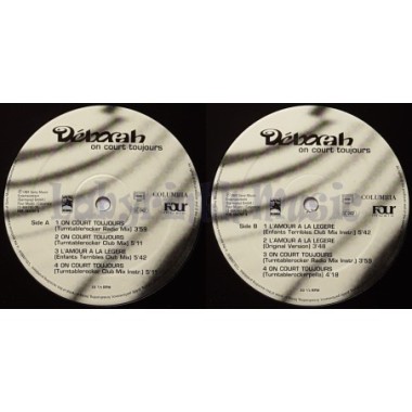 Deborah - On Court Toujours • 12" Vinyl Maxi • MINT - Labyrinth Music