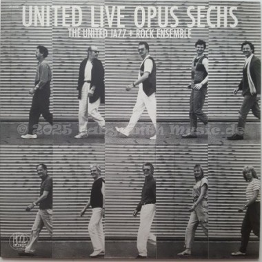 The United Jazz + Rock Ensemble - United Live Opus Sechs • 12" Vinyl LP • MINT - Labyrinth Music
