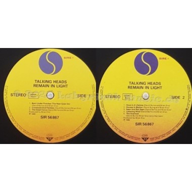 Talking Heads - Remain In Light • 12" Vinyl LP • EX - Labyrinth Music