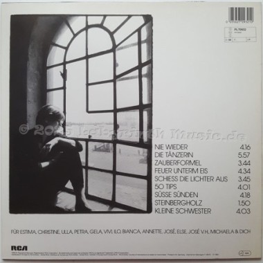 Ulla Meinecke - Wenn Schon Nicht Für Immer Dann Wenigstens Für Ewig • 12" Vinyl LP • NM - Labyrinth Music